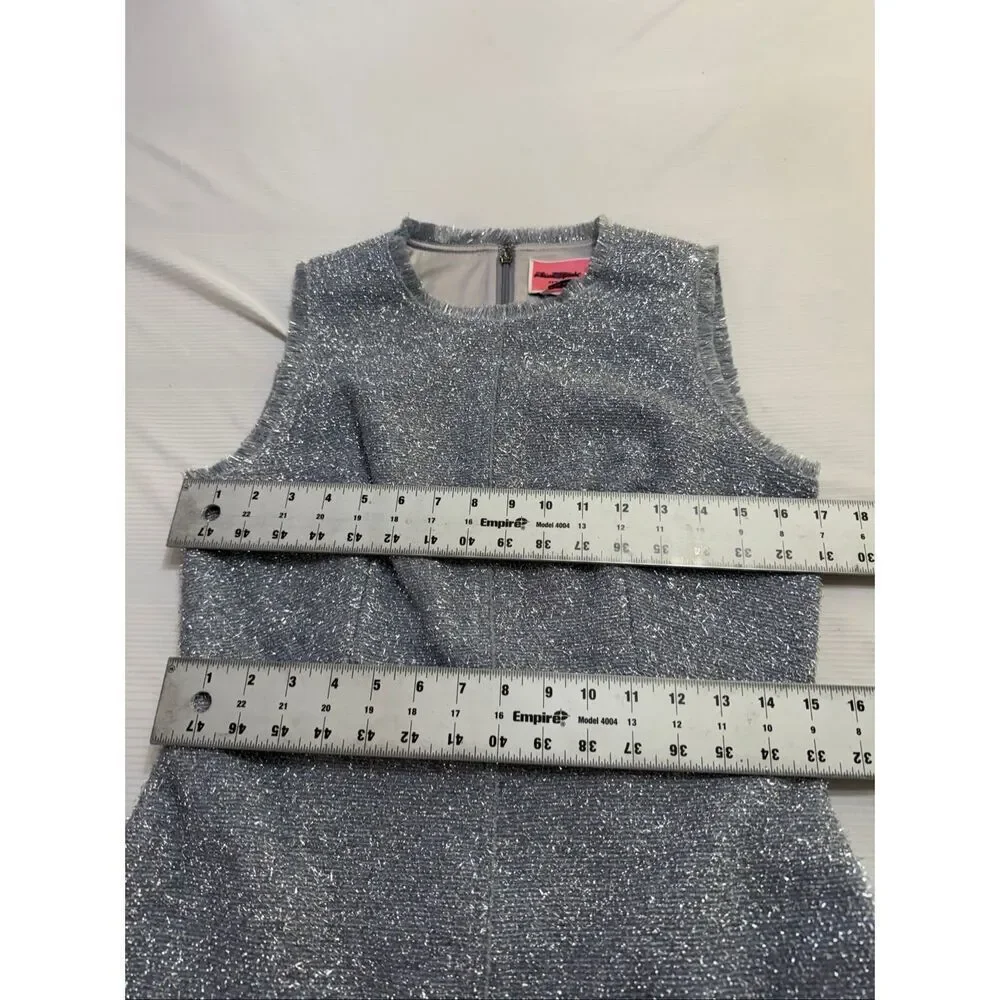 KATE SPADE New York Wool Blend Tinsel Tweed Dress in Moonglow Size 10 New